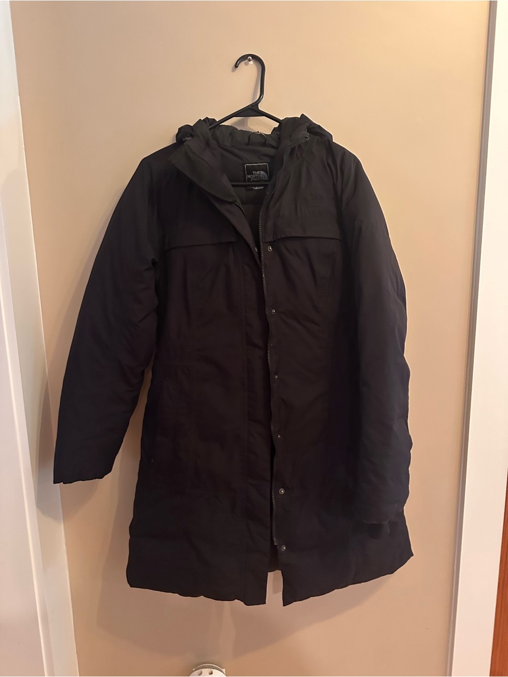 The North Face Women's Black Hooded Parka Coat
